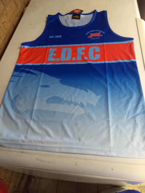 Engadine Dragons Training Shirt Light Blue