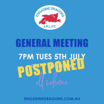 General Meeting postponed