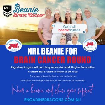NRL Beanie for Brain Cancer Round