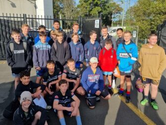 Skills combine session at Shark Park