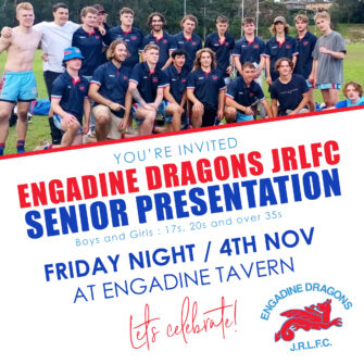 ENGADINE DRAGONS JRLFC SENIOR PRESENTATION